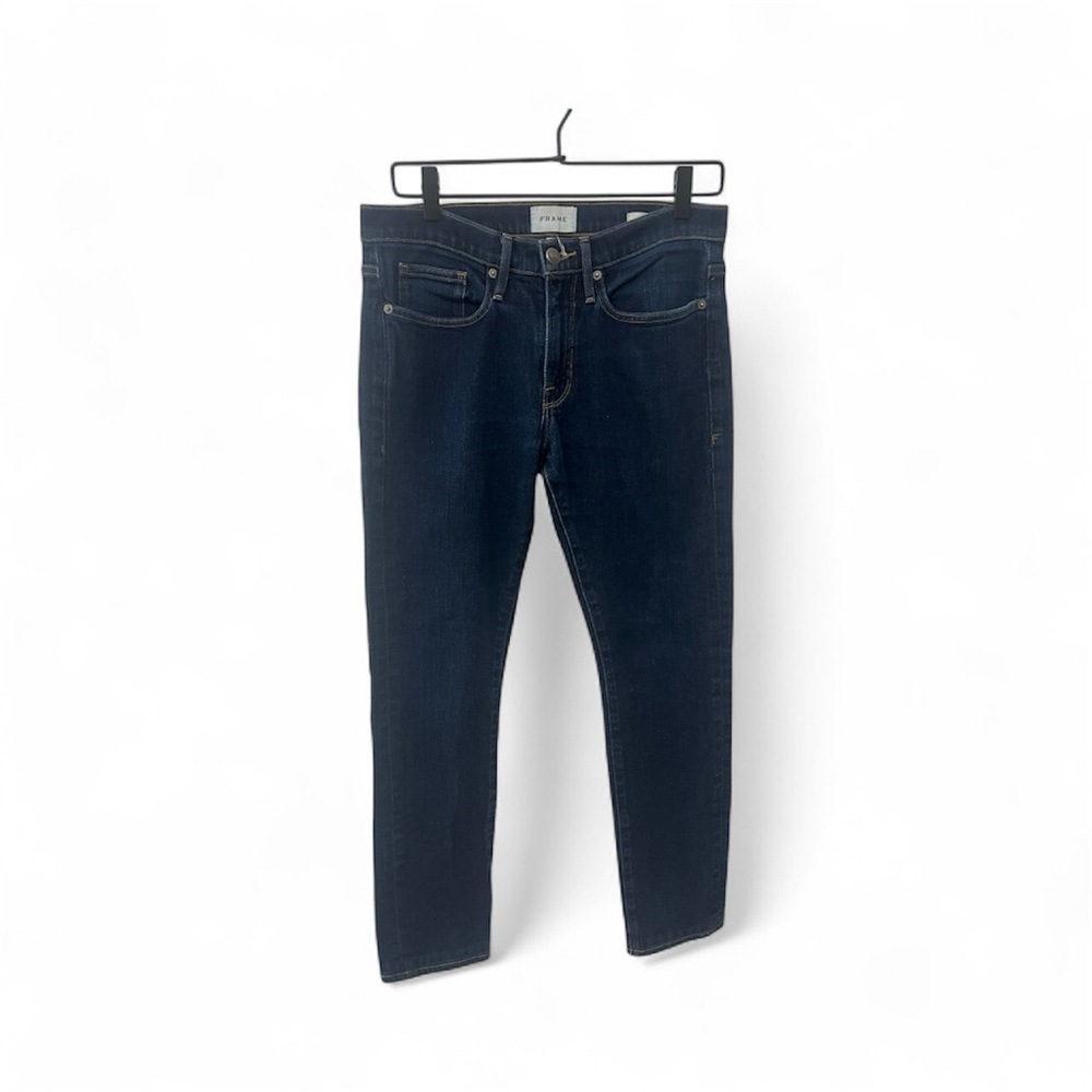 Frame L'Homme Slim Men’s Denim Jeans Midtown Wash Size 31